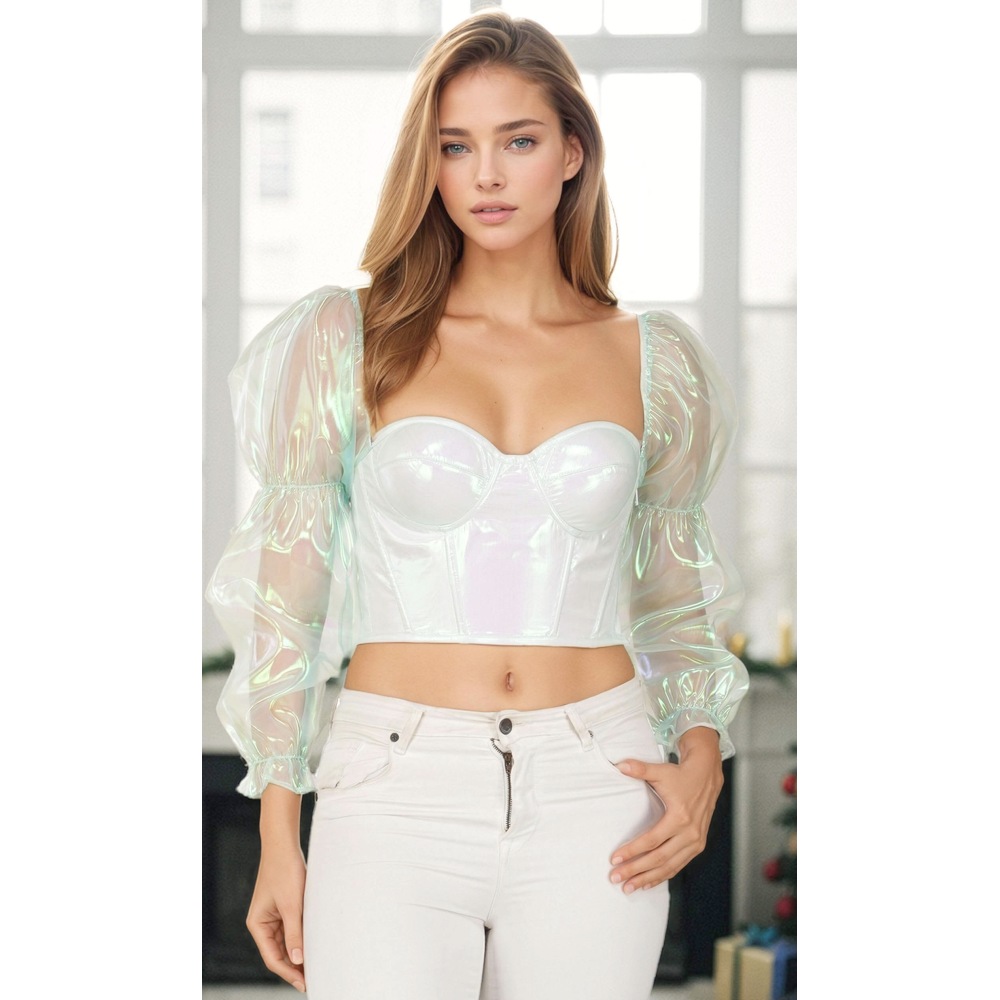 Attitude Corsets - Tashara Korset top - Groen